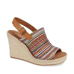 toms cherry tomato woven women's espadrilles